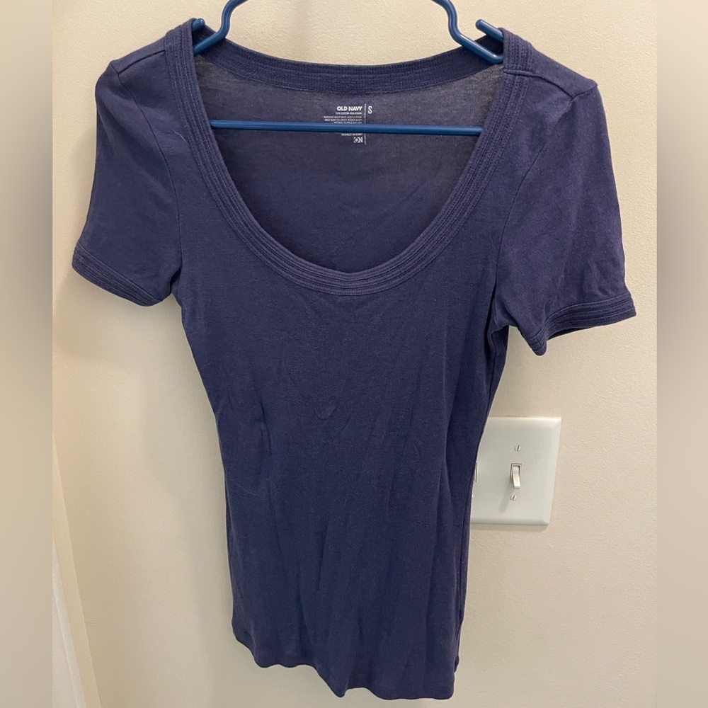 Womens Old Navy Scoop Neck Tee Size S